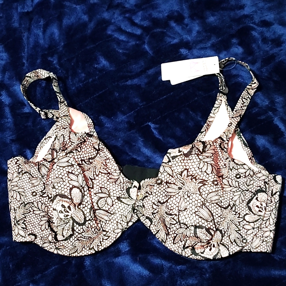 Cacique floral bra